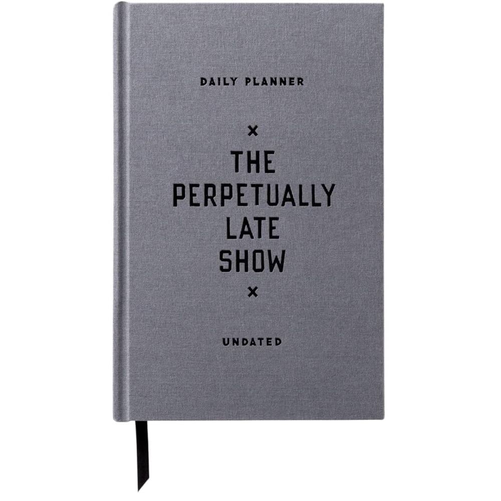 image Perpetually Late Show Undated Planner Main Product Image