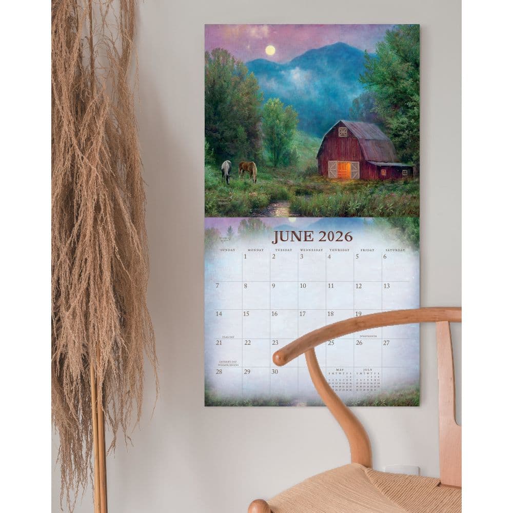 Four Seasons by Abraham Hunter 2026 Wall Calendar Fourth Alternate Image