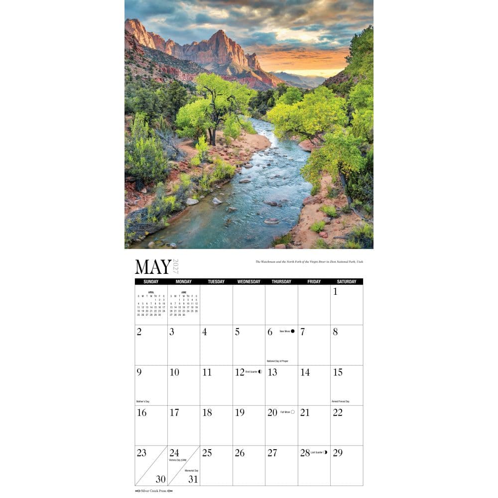 Americas National Parks &amp; Forests 2027 Wall Calendar Second Alternate Image