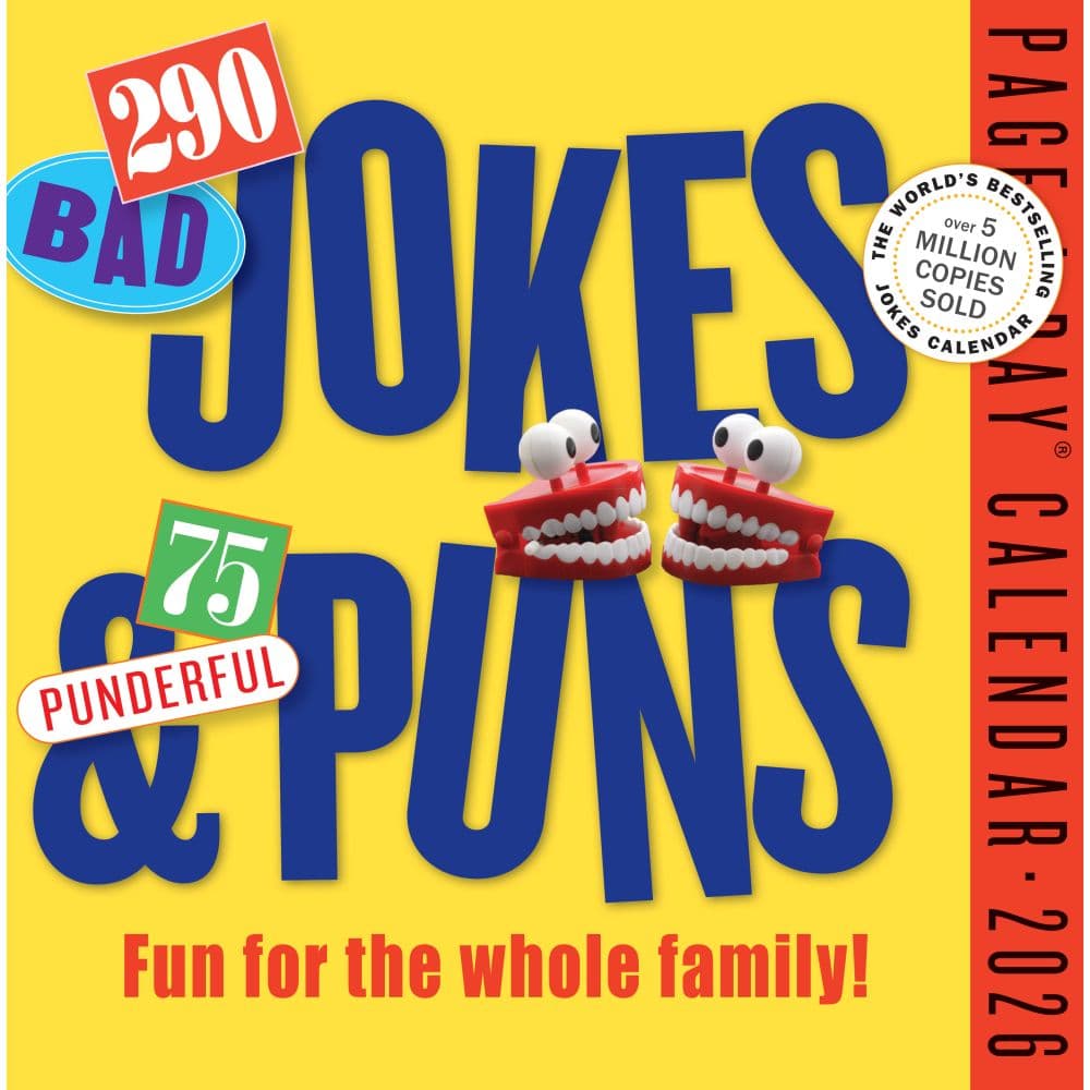 Jokes Puns and Riddles 2026 Desk Calendar Fifth Alternate Image