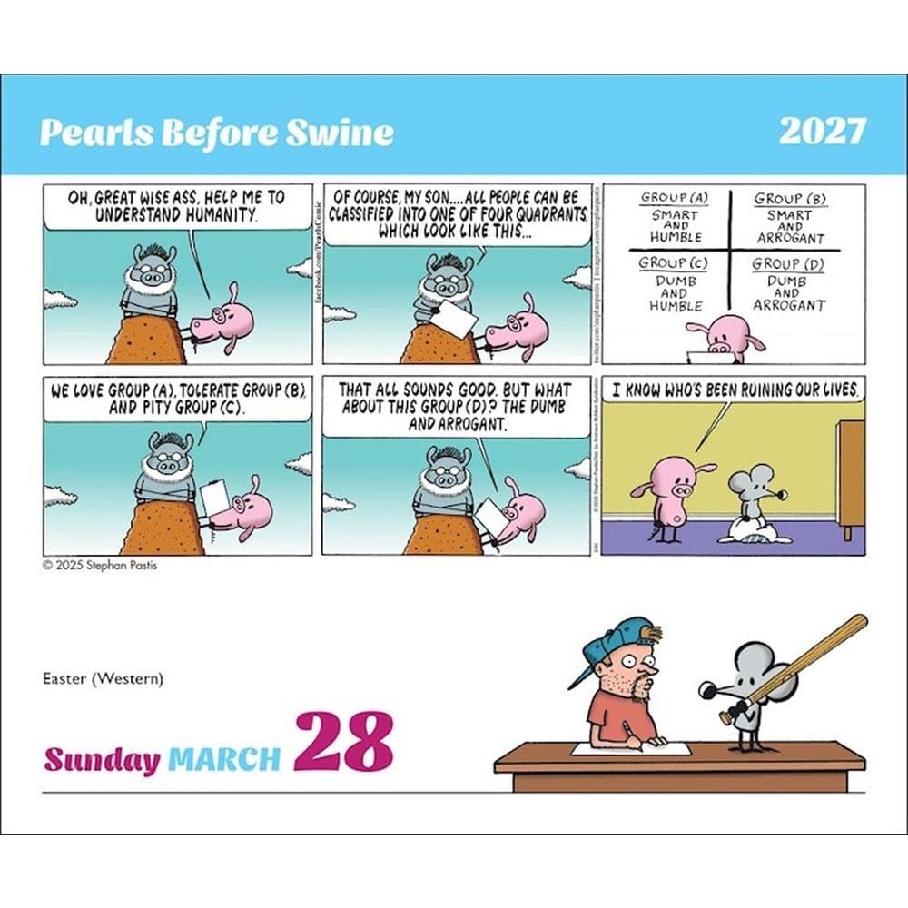 Pearls Before Swine 2027 Desk Calendar Fourth Alternate Image