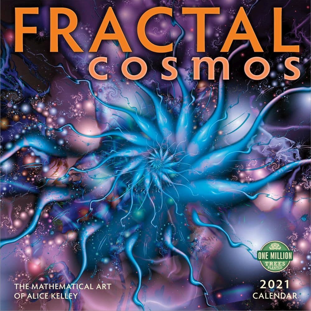 2021 Fractal Cosmos Wall Calendar