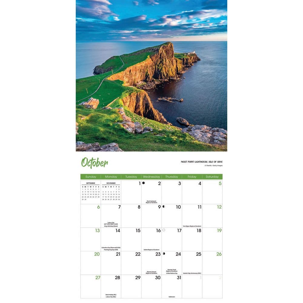 Scotland 2024 Wall Calendar