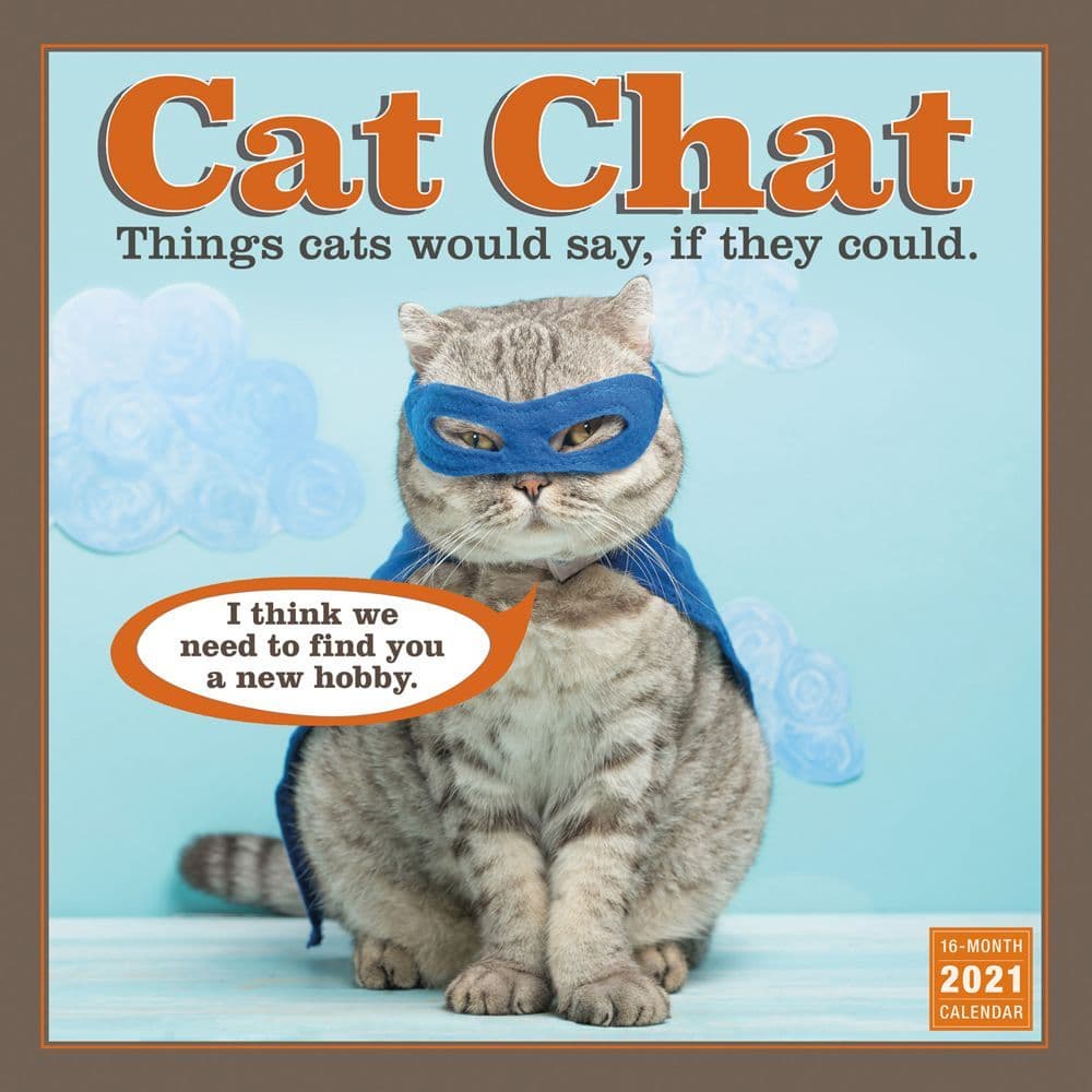 Cat Chat Wall Calendar