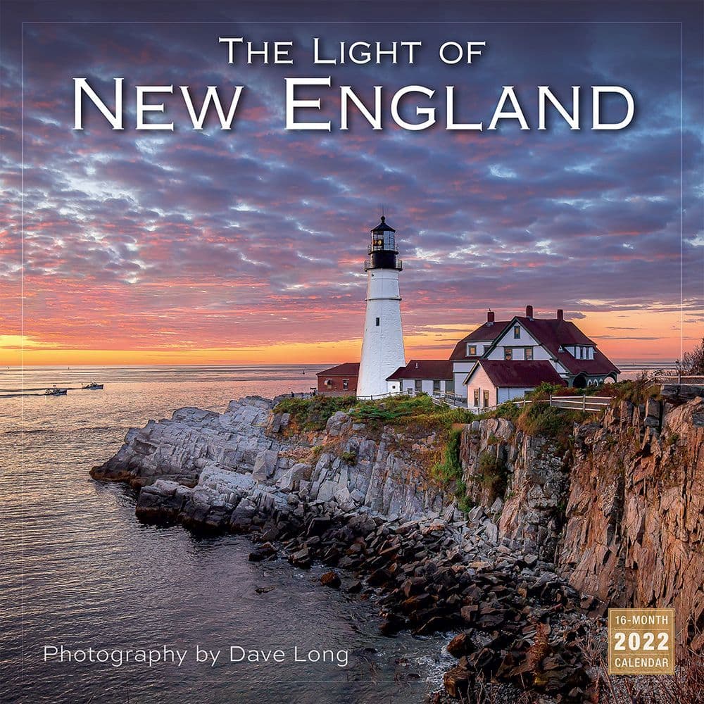 Light of New England 2022 Wall Calendar - Calendars.com