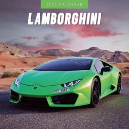 Lamborghini 2025 Wall Calendar