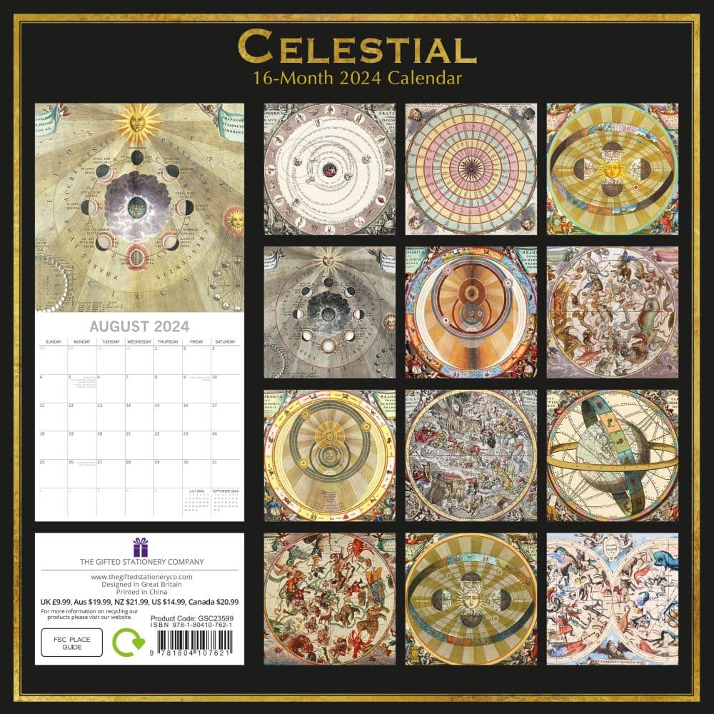 Celestial 2024 Wall Calendar First Alternate Image width=&quot;1000&quot; height=&quot;1000&quot;