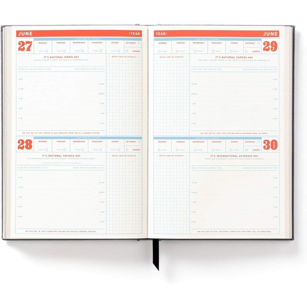 Perpetually Late Show Undated Planner Third Alternate Image