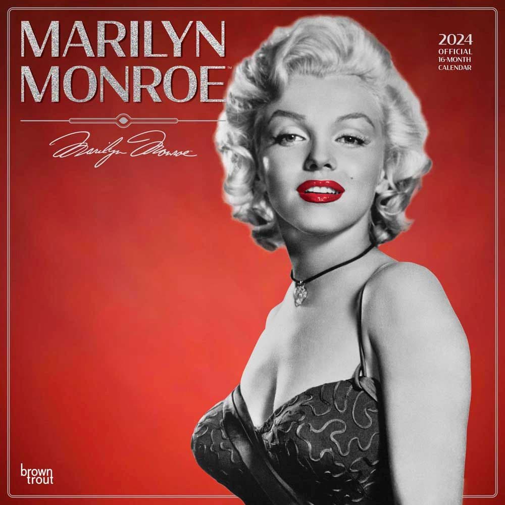 Marilyn Monroe 2024 Wall Calendar Main Product Image width=&quot;1000&quot; height=&quot;1000&quot;