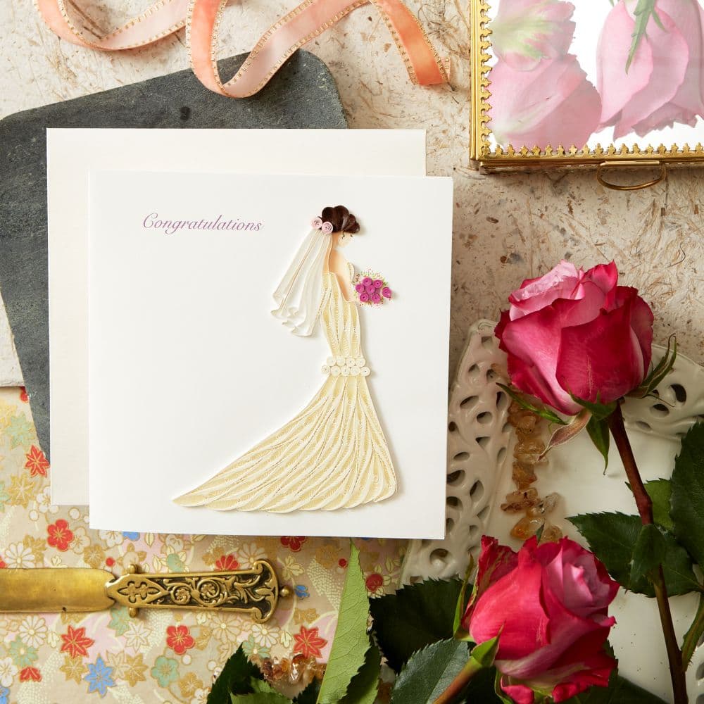 Bride Wedding Card Eighth Alternate Image width=&quot;1000&quot; height=&quot;1000&quot;