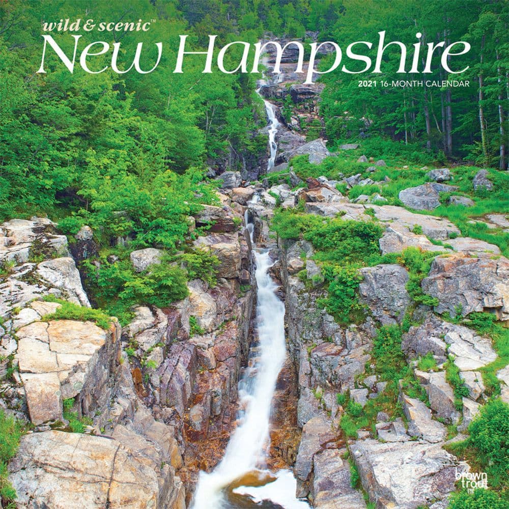 New Hampshire Wild & Scenic Wall Calendar