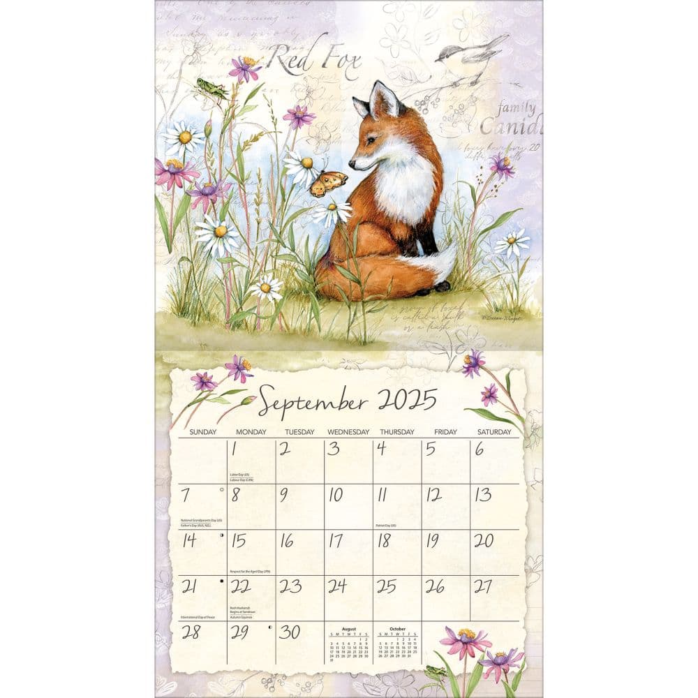 Field Guide by Susan Winget 2025 Wall Calendar Second Alternate Image width=&quot;1000&quot; height=&quot;1000&quot;