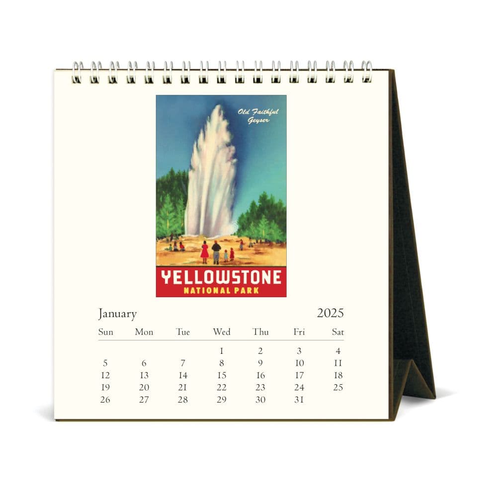 National Parks 2025 Easel Desk Calendar First Alternate Image width=&quot;1000&quot; height=&quot;1000&quot;