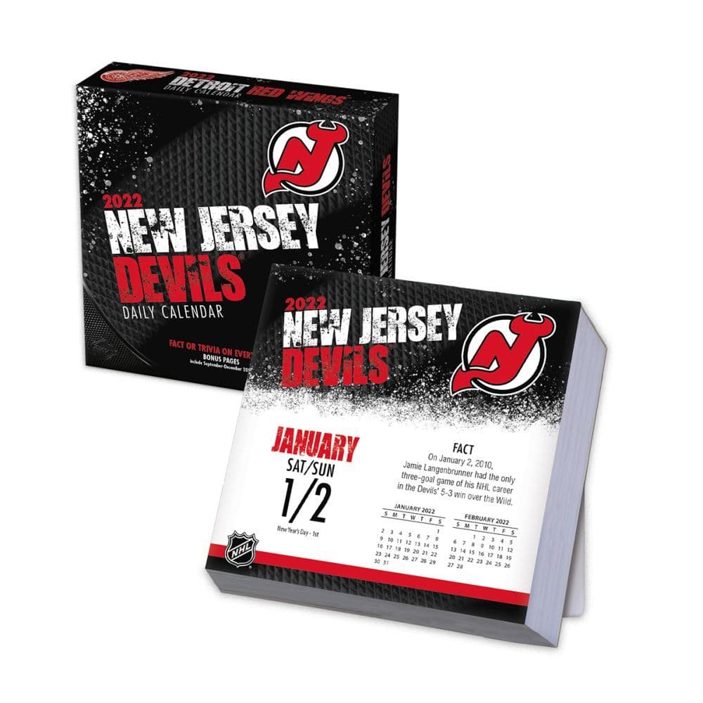 New Jersey Devils 2022 calendars