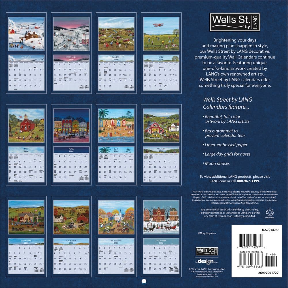 Folk Life 2026 Wall Calendar_ALT1