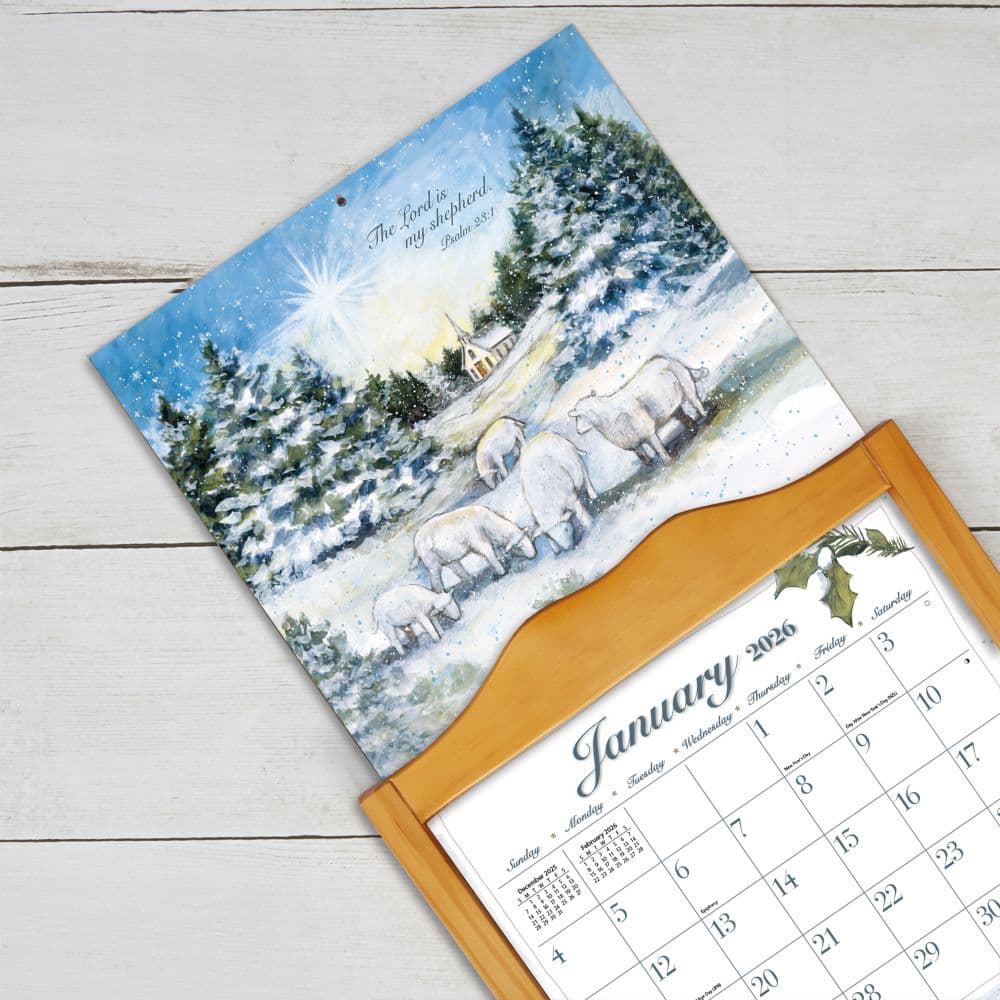 The Lord is My Shepherd 2026 Wall Calendar_ALT4