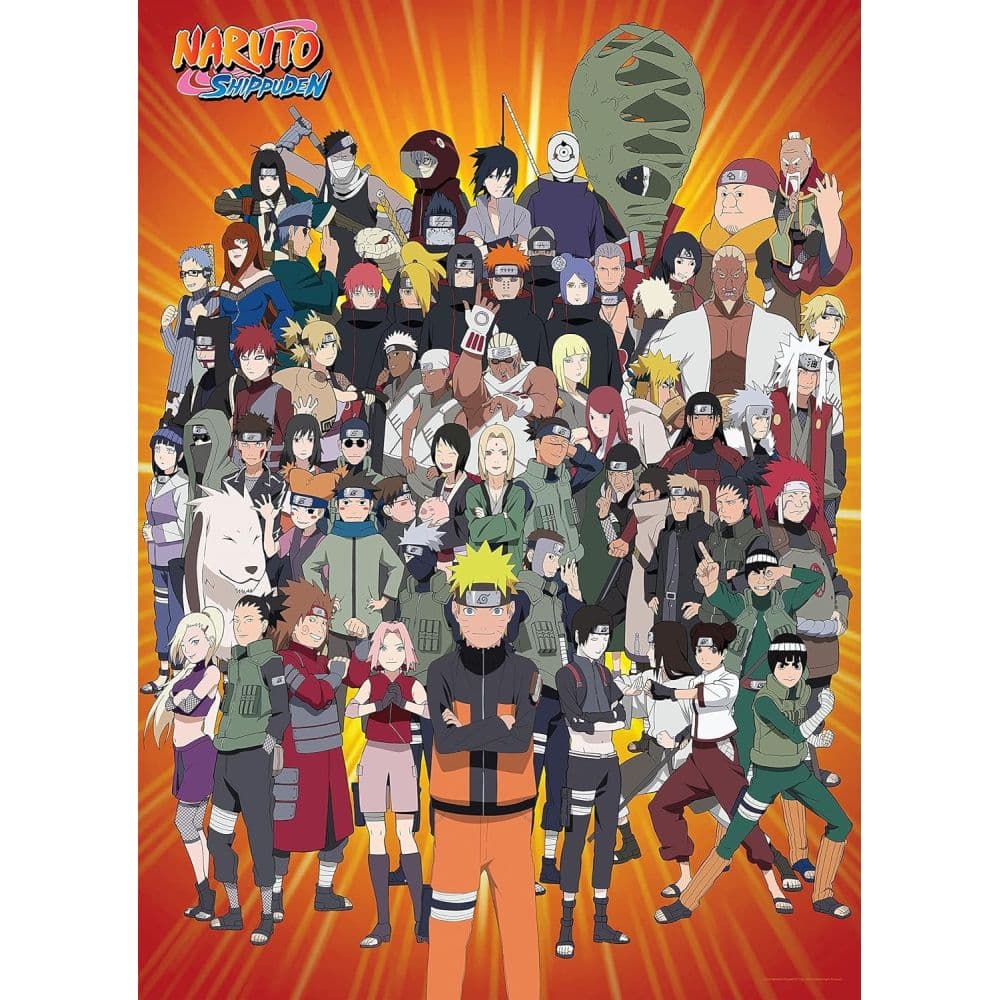 Naruto Never Forget Your Friends 1000 Piece Puzzle First Alternate Image