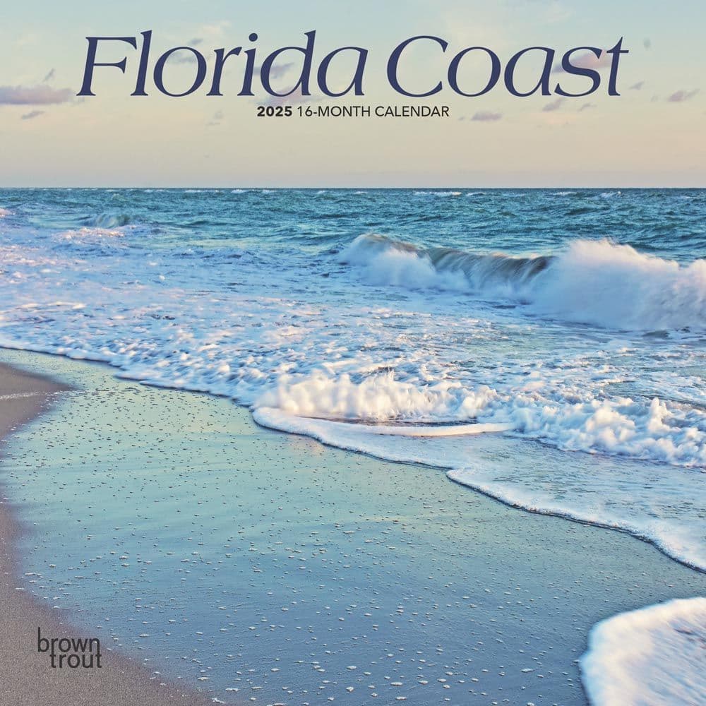 image Florida Coast 2025 Mini Wall Calendar Main Image