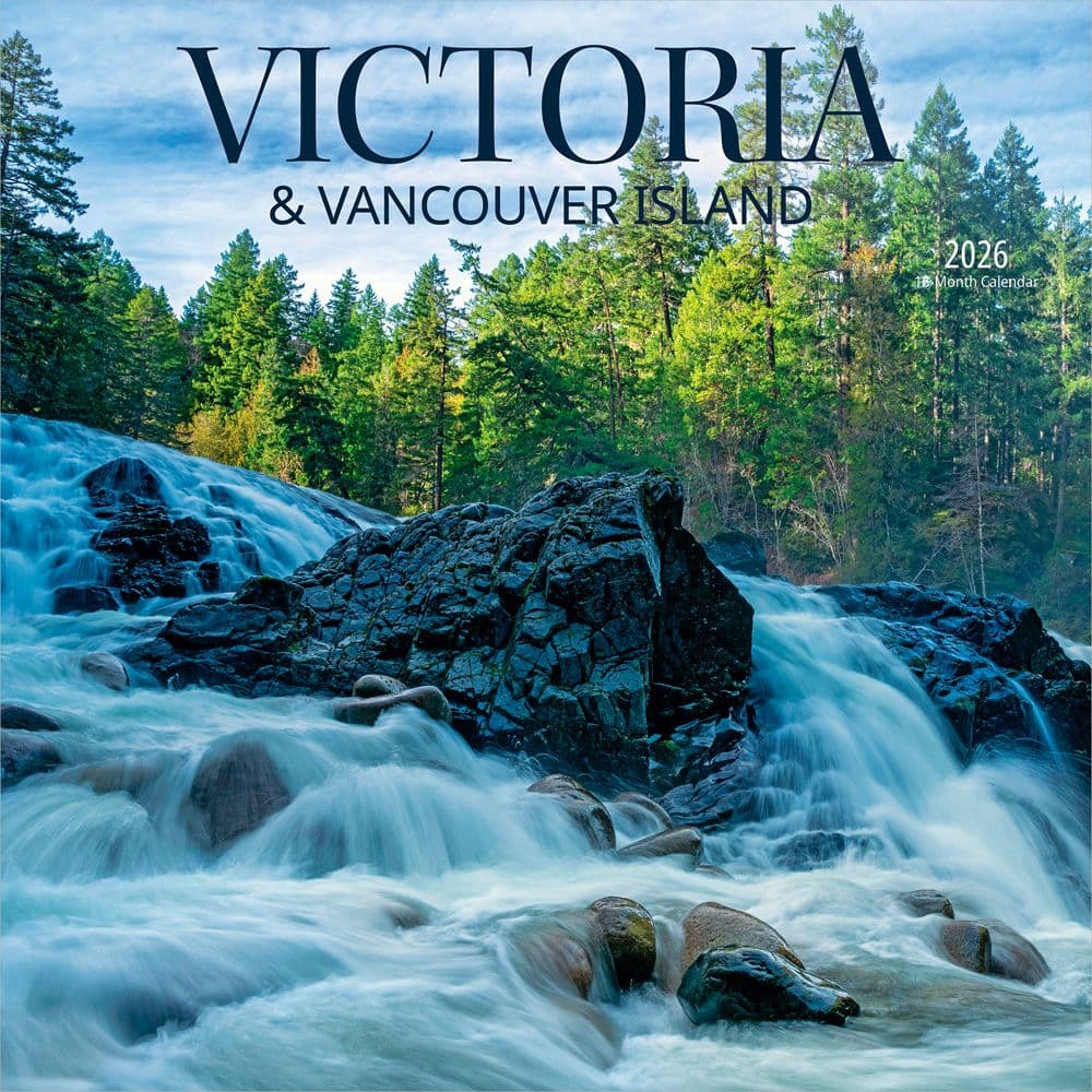 Victoria and Vancouver Island 2026 Wall Calendar Main Product Image