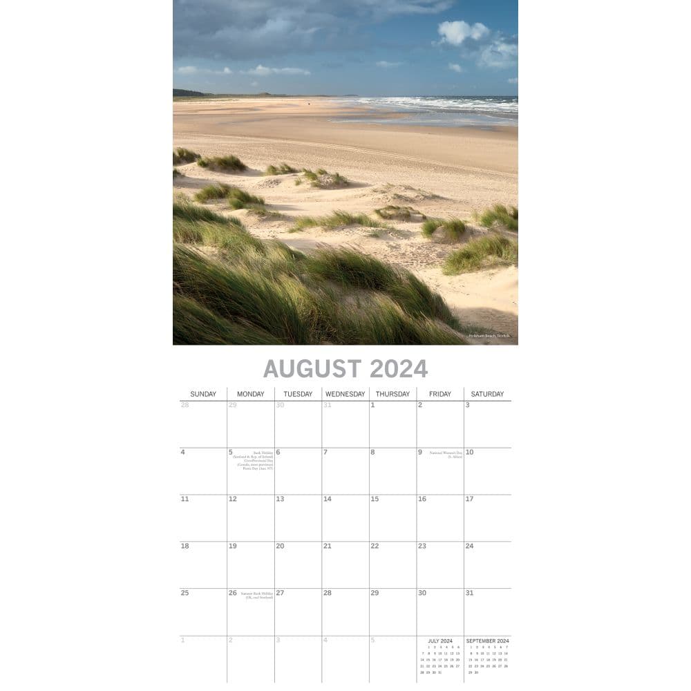 Coastlines of Britain 2024 Wall Calendar Third Alternate Image width=&quot;1000&quot; height=&quot;1000&quot;