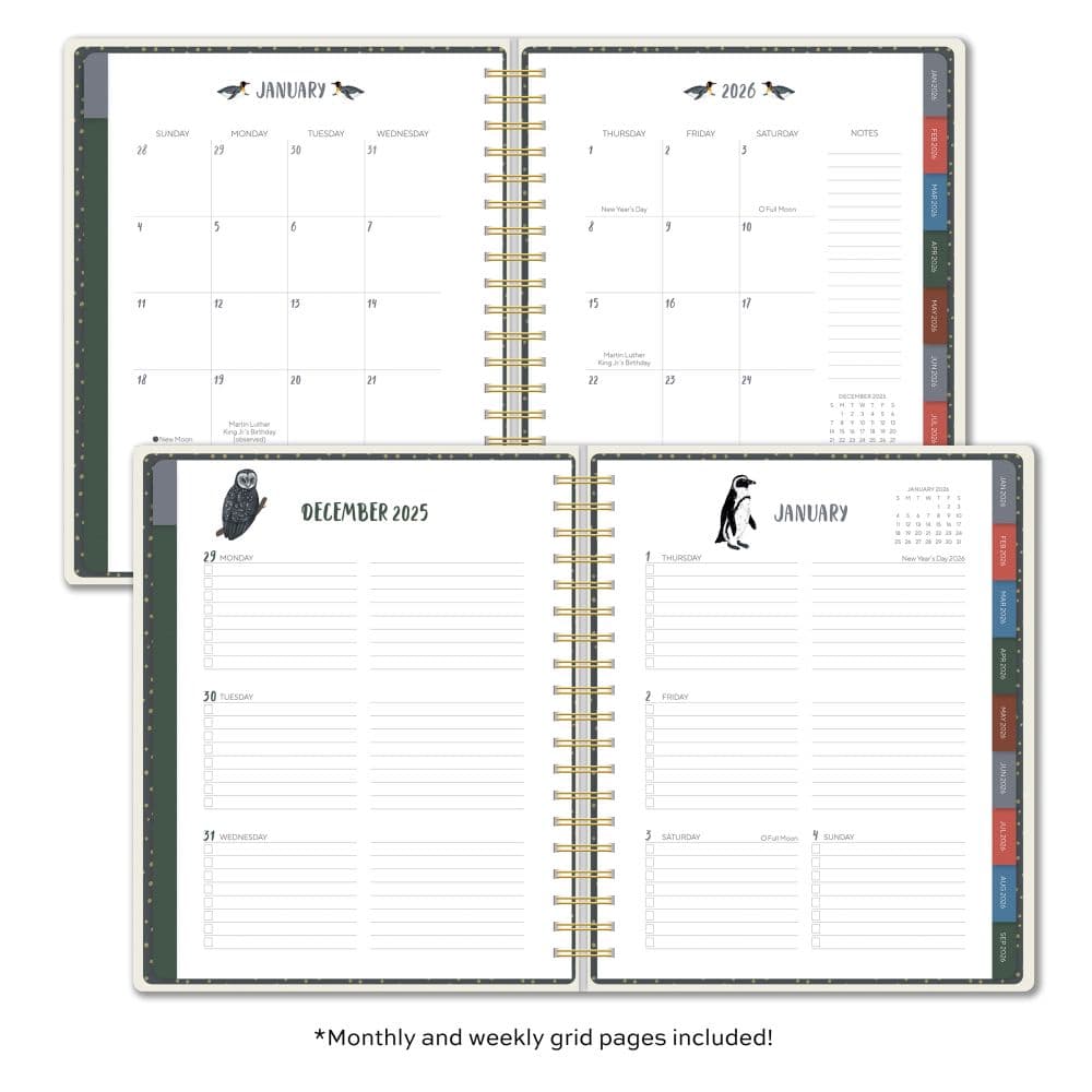 Orders of the Animals Deluxe Hardcover 2026 Planner First Alternate Image