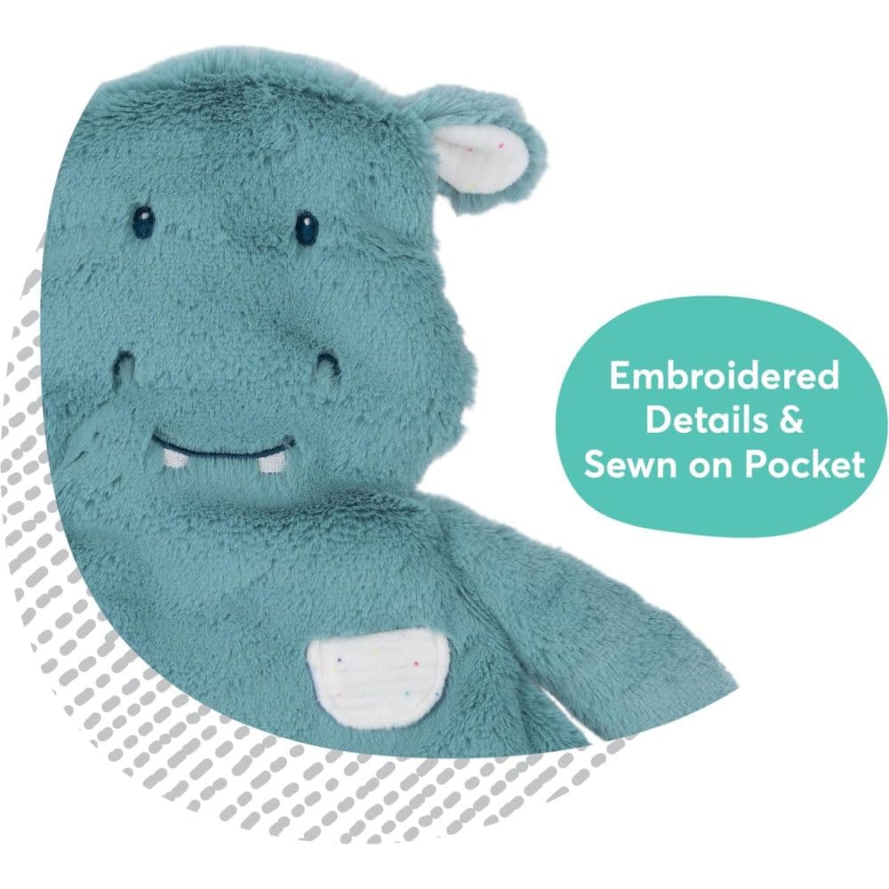 Baby GUND Oh So Snuggly Hippo Lovey Plush Third Alternate Image