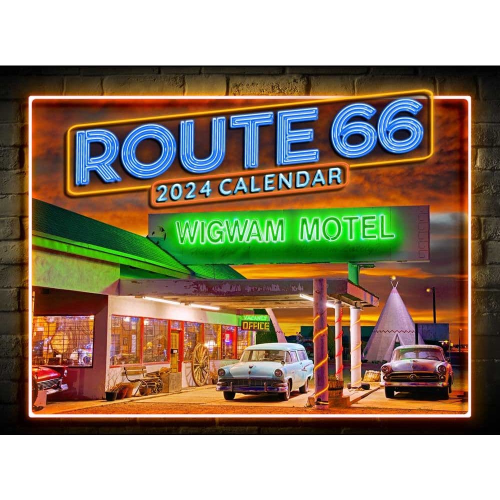 Route 66 2024 Wall Calendar _MAIN