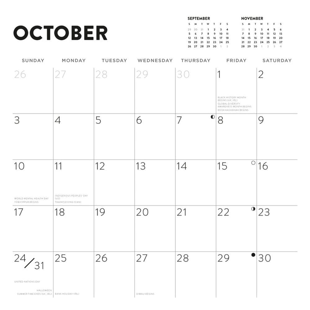 LEGO 2027 Wall Calendar Third Alternate Image