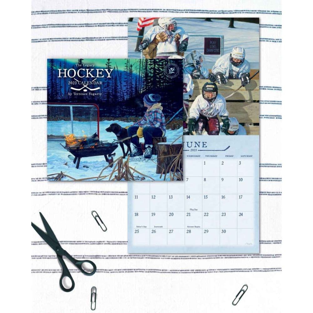 Hockey 2023 Wall Calendar - Calendars.com