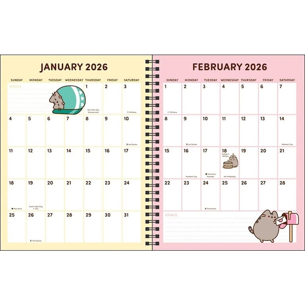 Pusheen 16 Month Weekly 2026 Planner Third Alternate Image