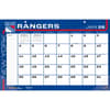 image NHL New York Rangers Small 2026 Desk Pad Fourth Alternate Image