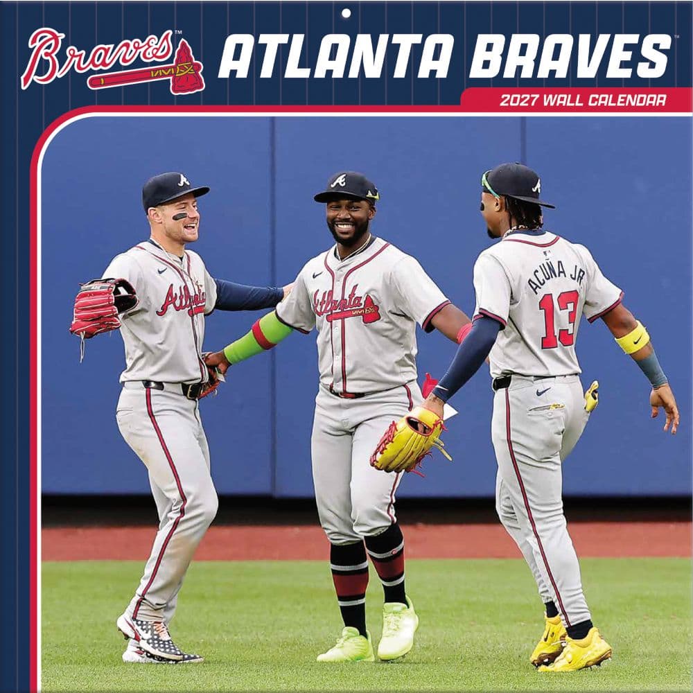 MLB Atlanta Braves 2027 Wall Calendar Main Product Image