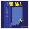 image Home Indiana 2025 Wall Calendar