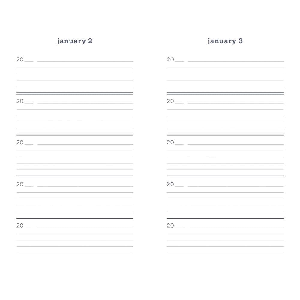 Marimekko One Line a Day Memory Book - Blue Second Alternate Image