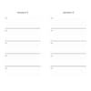 image Marimekko One Line a Day Memory Book - Blue Second Alternate Image