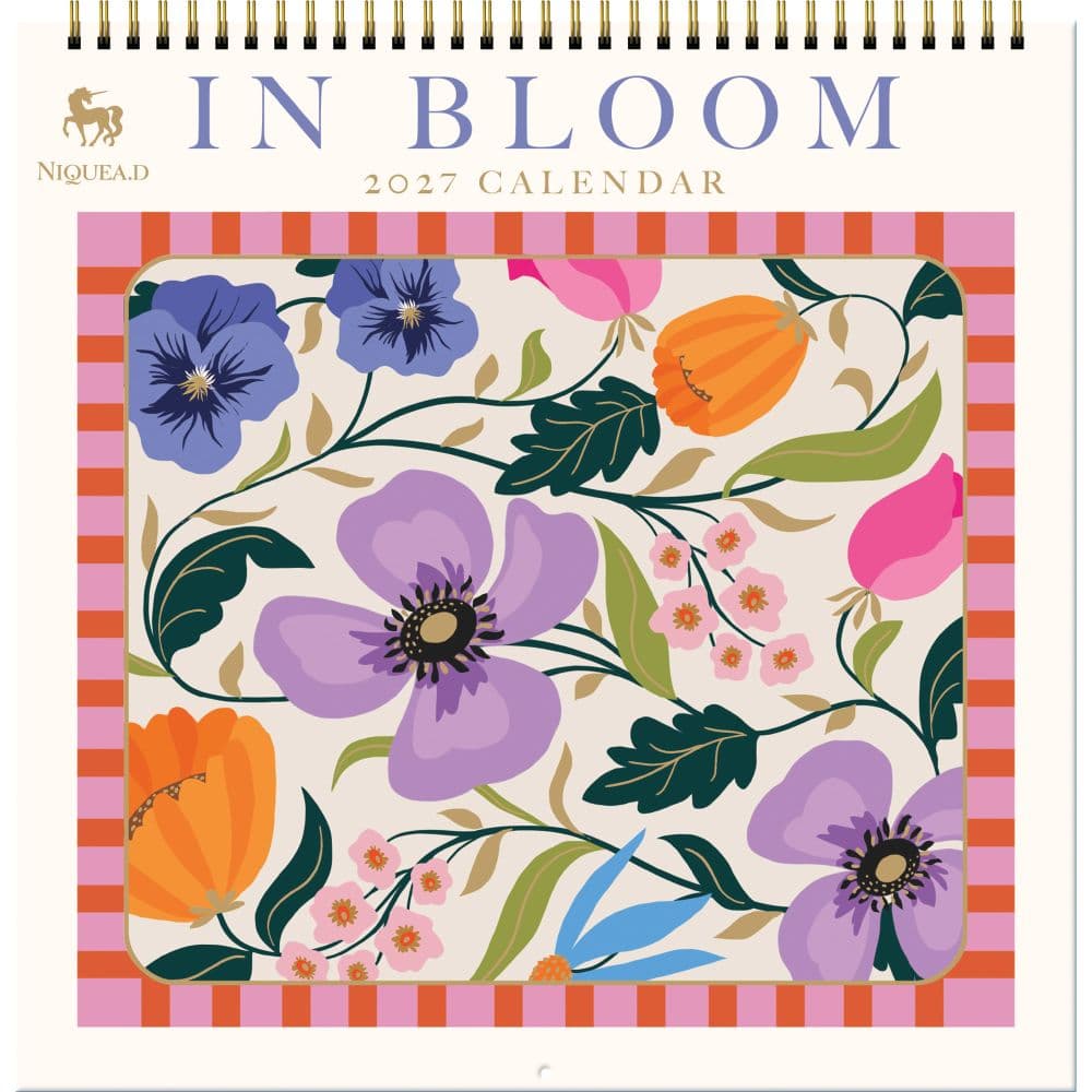 image In Bloom 2027 Spiral Wall Calendar Main Product Image