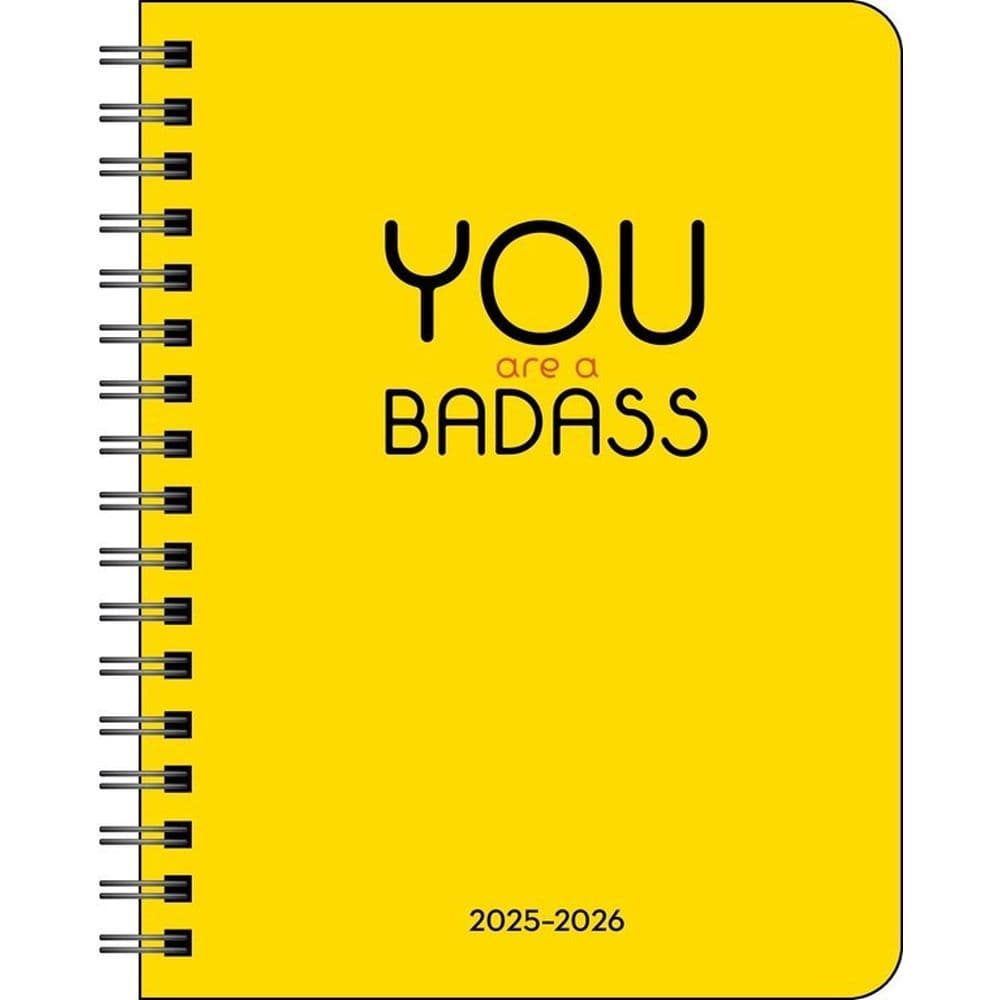 You Are a Badass 2026 Planner Twelfth Alternate Image