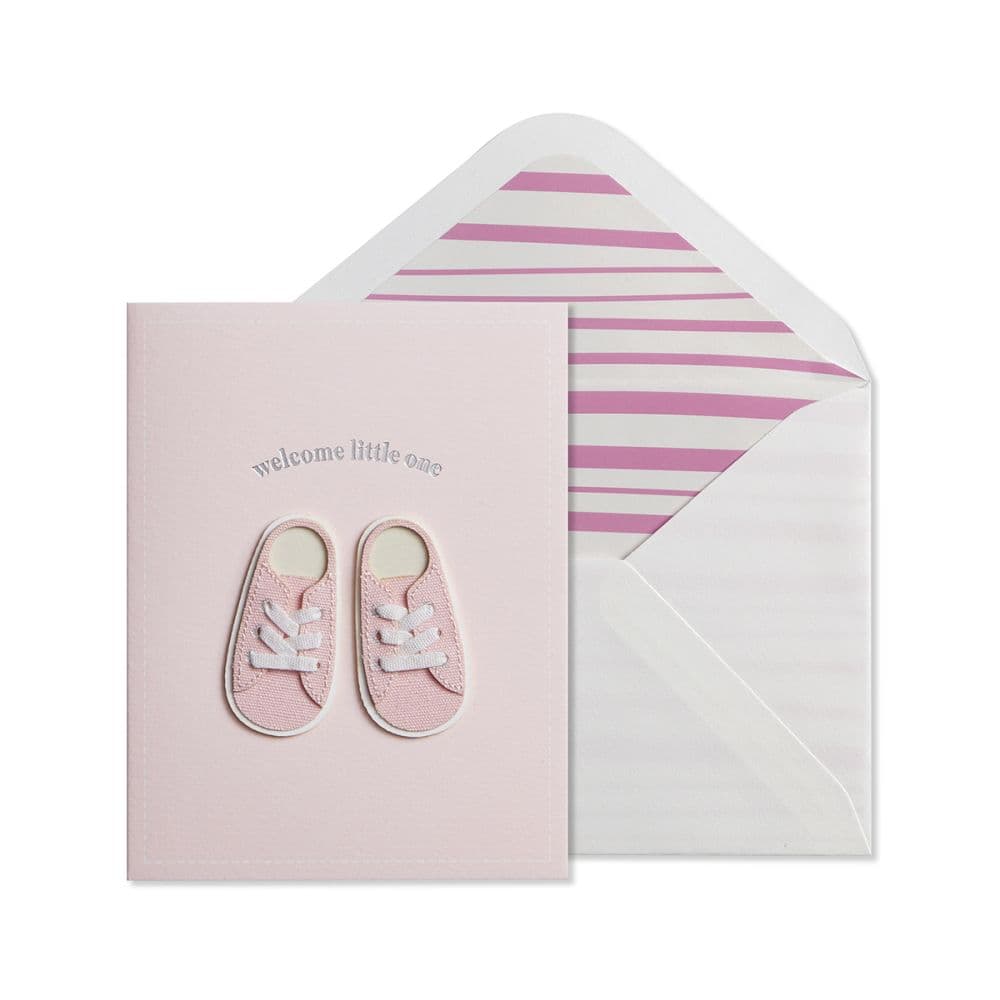Baby Sneakers Girl New Baby Card Main Product Image width="1000" height="1000"