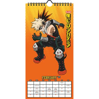 Trends International 2024 My Hero Academia Wall Calendar