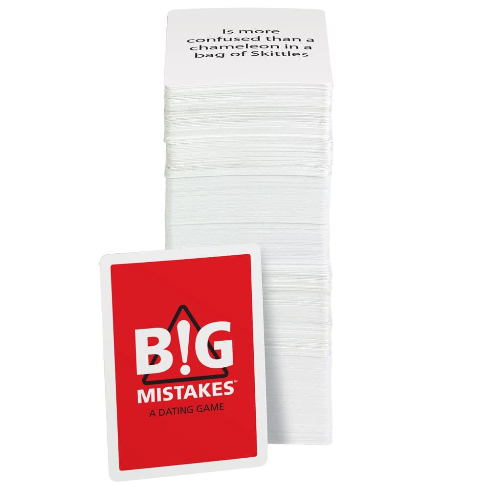 image Big Mistakes A Dating Card Game Main Image