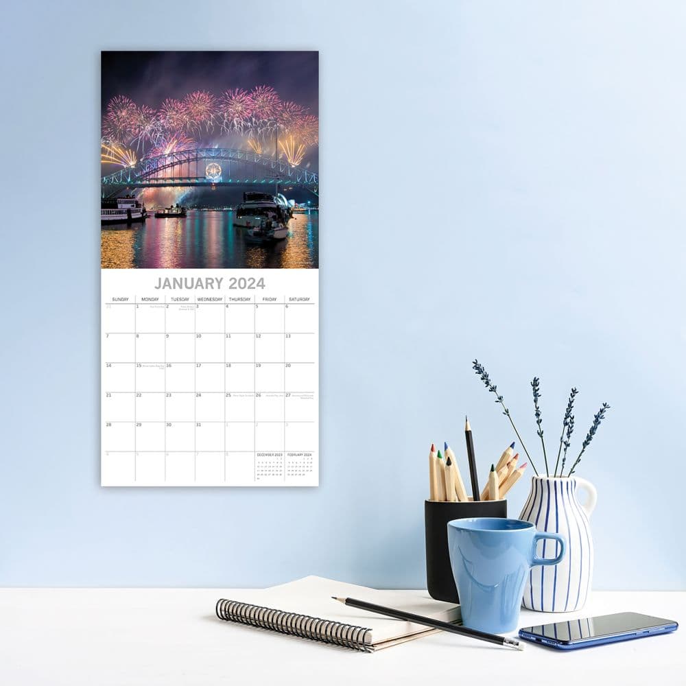 Sydney 2024 Wall Calendar Fourth Alternate Image width=&quot;1000&quot; height=&quot;1000&quot;