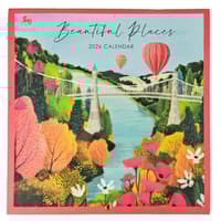 image Beautiful Bright Places 2026 Wall Calendar Main Product Image