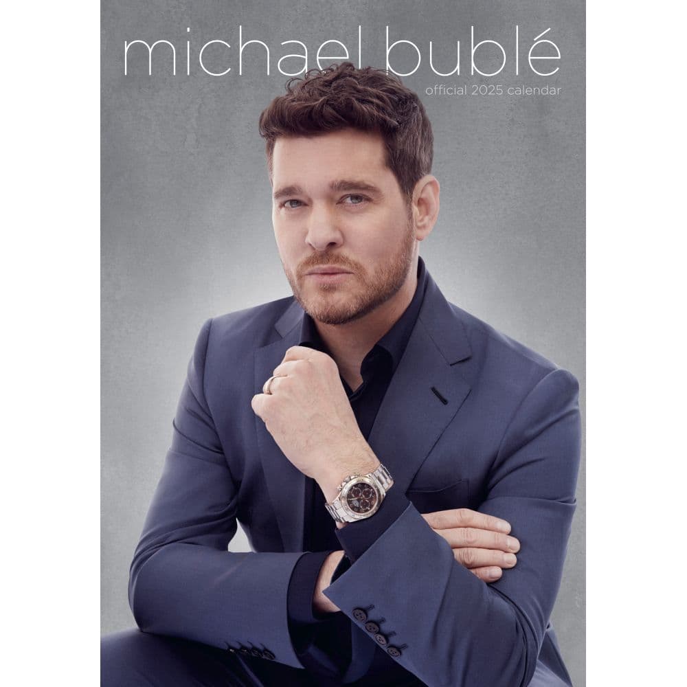 Michael Buble Poster 2025 Wall Calendar Main Product Image width=&quot;1000&quot; height=&quot;1000&quot;