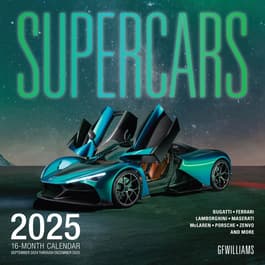 Supercars 2025 Wall Calendar