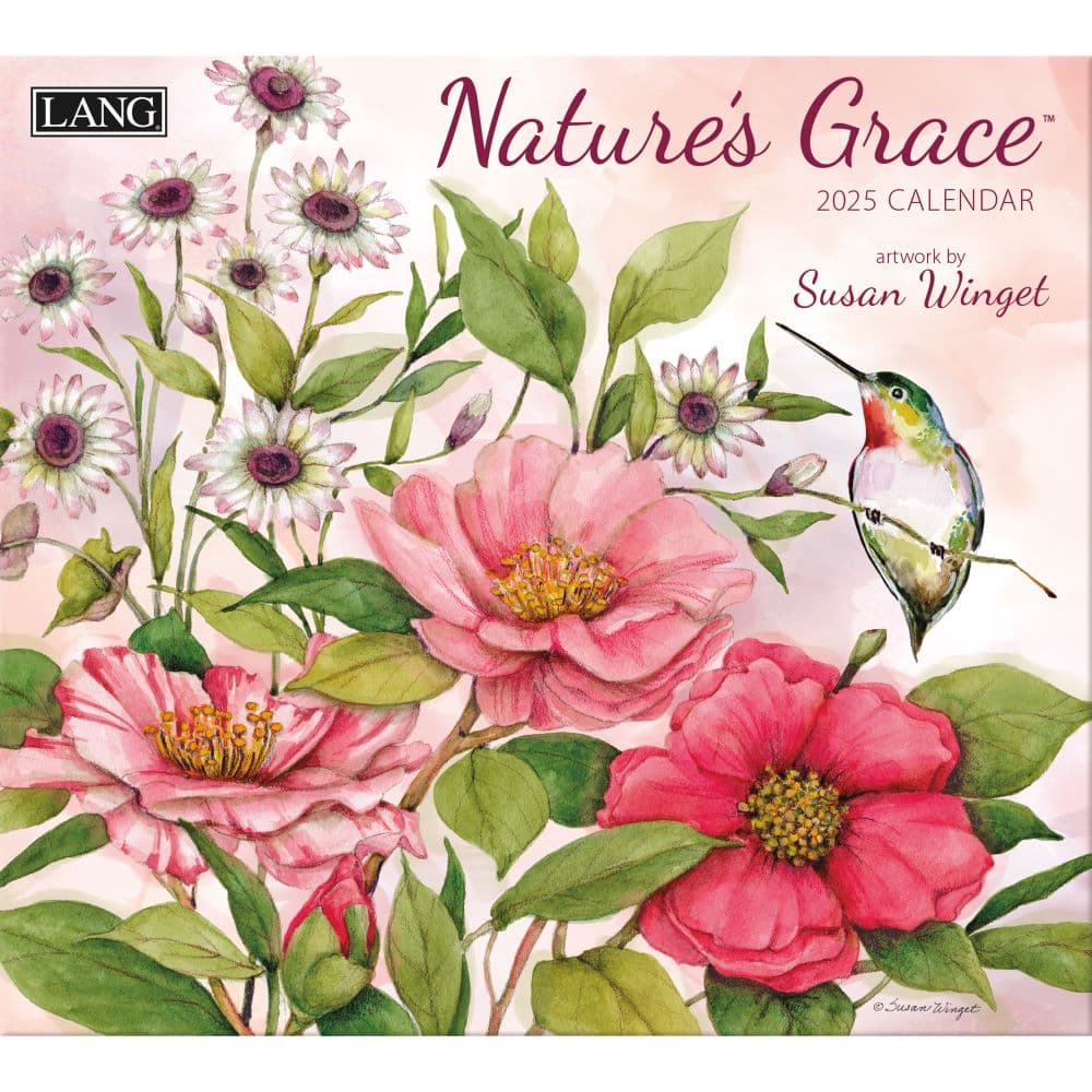 Natures Grace by Susan Winget 2025 Wall Calendar _Main Image