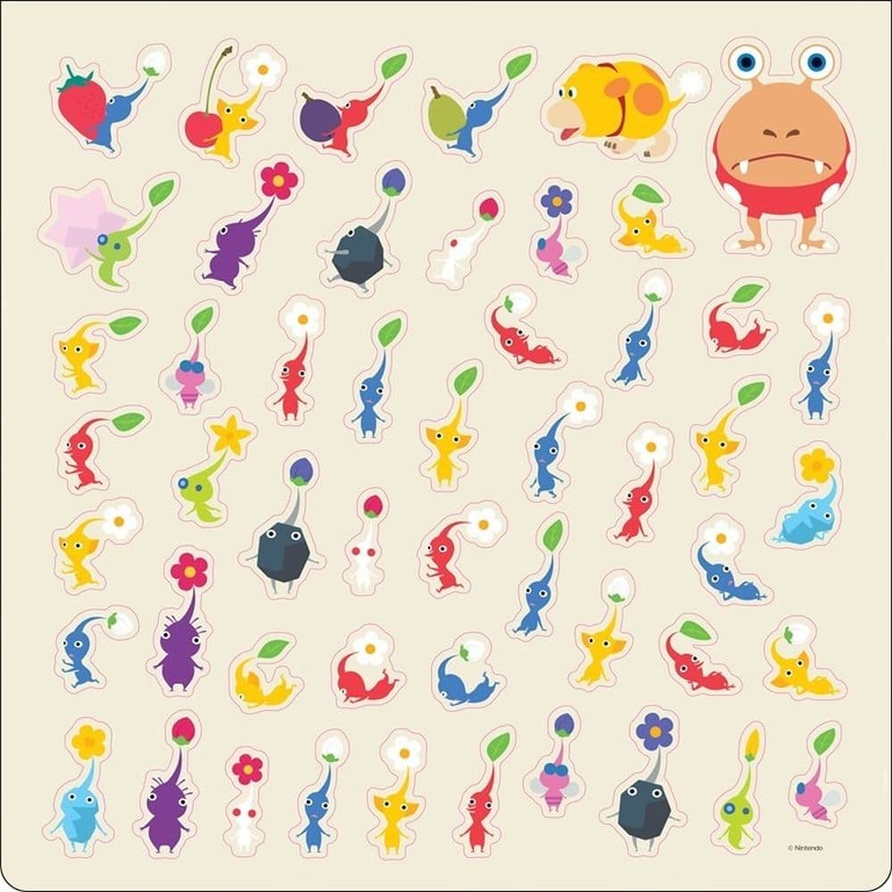 Pikmin 2026 Wall Calendar Fifth Alternate Image