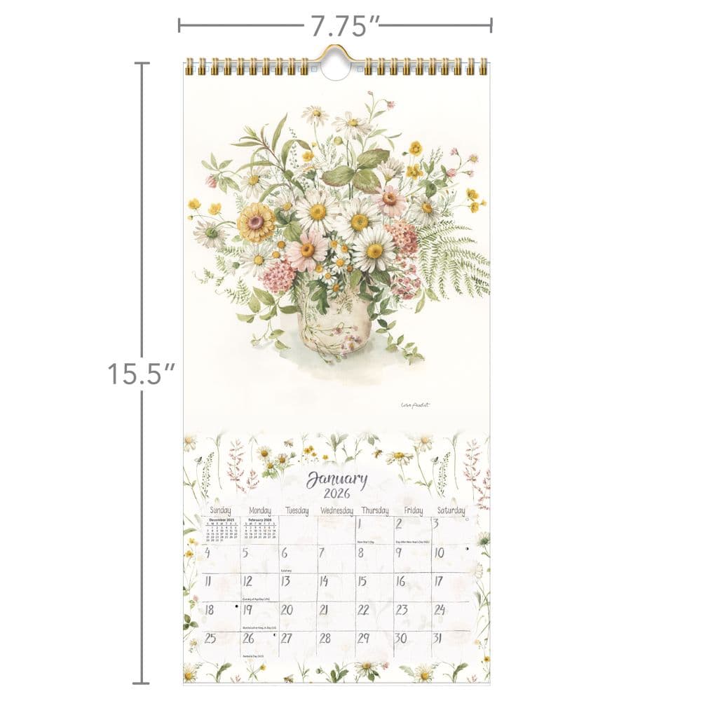 Watercolor Seasons 2026 Vertical Wall Calendar_ALT6