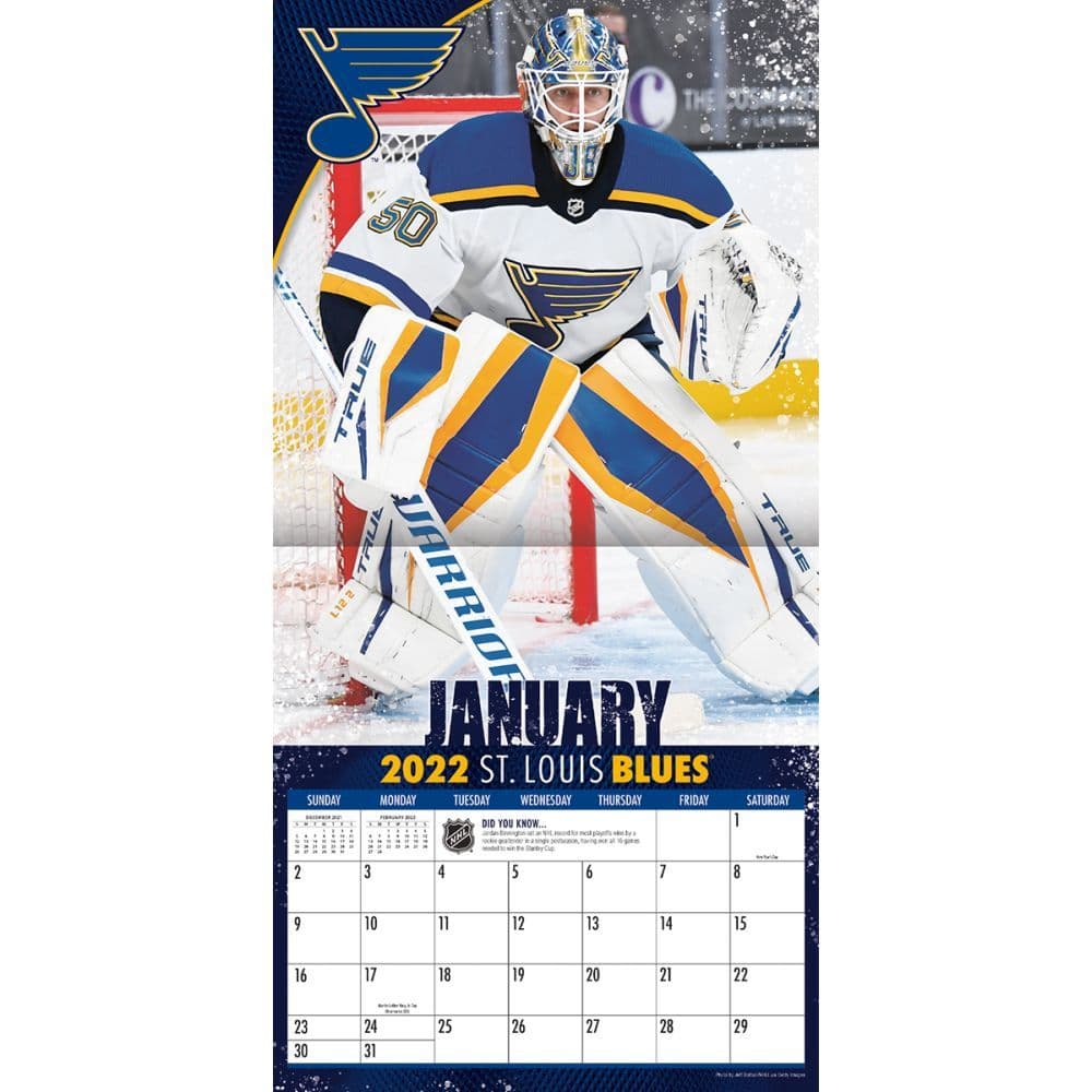 St Louis Blues Schedule 2022 23 St Louis Blues 2022 Wall Calendar - Calendars.com