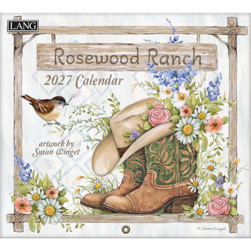 Rosewood Ranch 2027 Wall Calendar by Susan Winget - Calendars.com