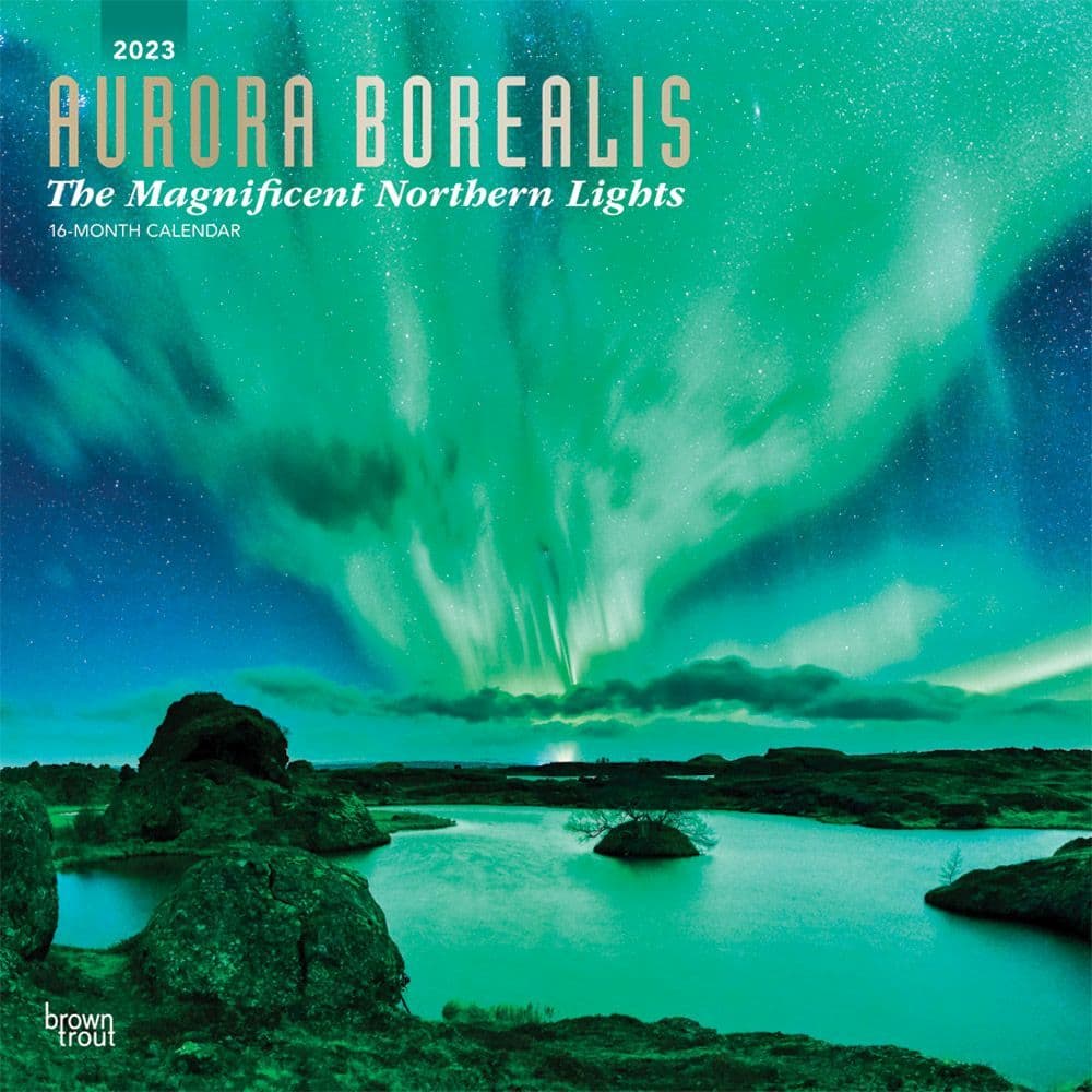 Aurora Borealis 2023 Wall Calendar